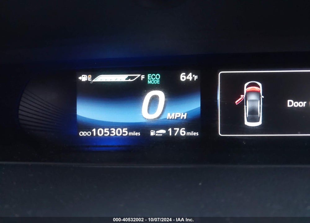 2017 TOYOTA MIRAI VIN: JTDBVRBD3HA001776