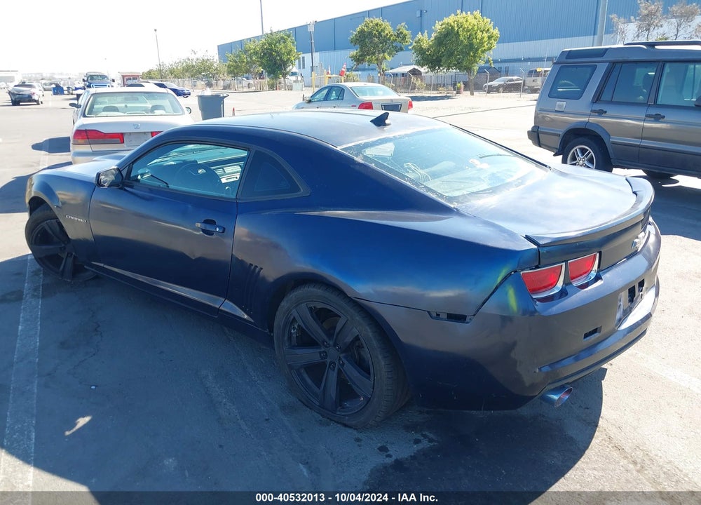 2012 CHEVROLET CAMARO 2LS VIN: 2G1FA1E37C9171038