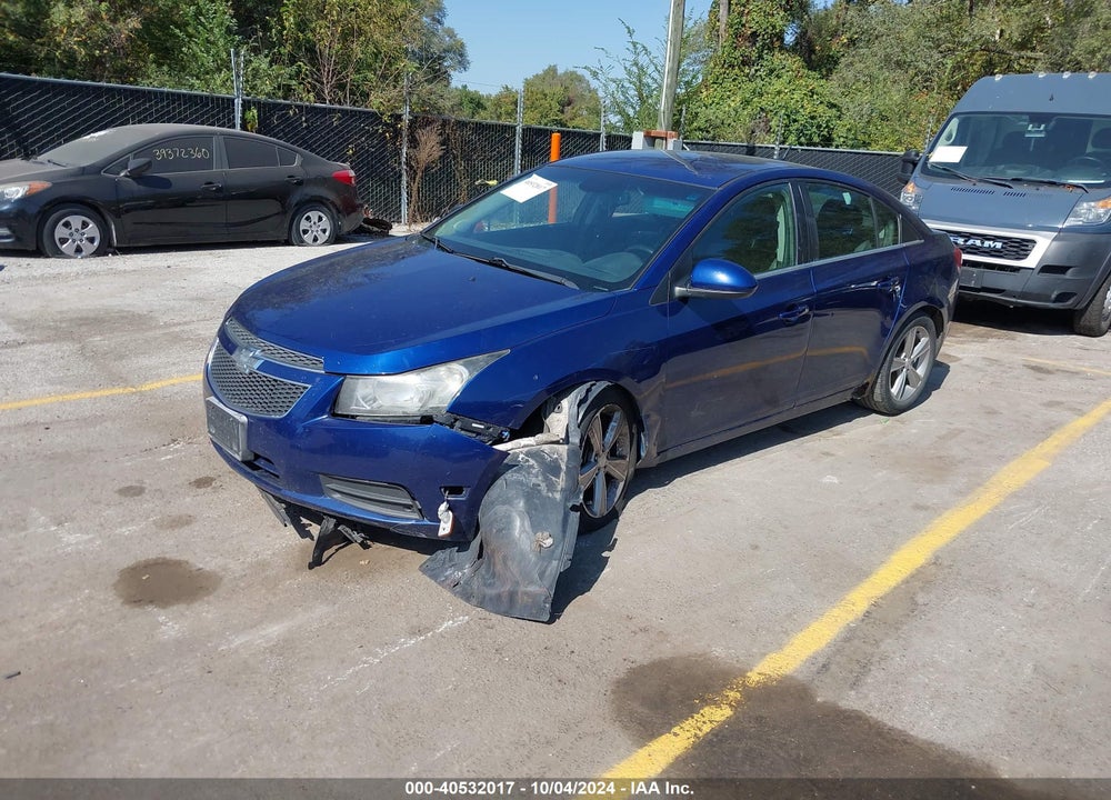 2013 CHEVROLET CRUZE 2LT AUTO VIN: 1G1PE5SBXD7170657