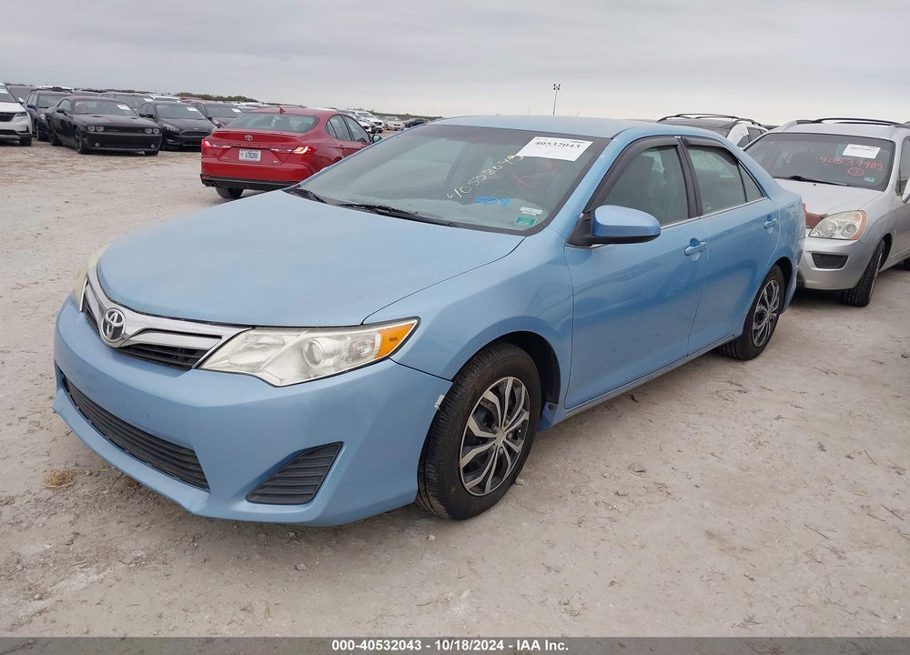 2014 TOYOTA CAMRY LE VIN: 4T1BF1FK6EU749452