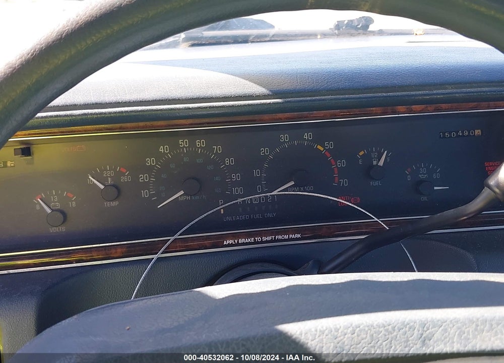 1992 BUICK ROADMASTER VIN: 1G4BN5371NR438671