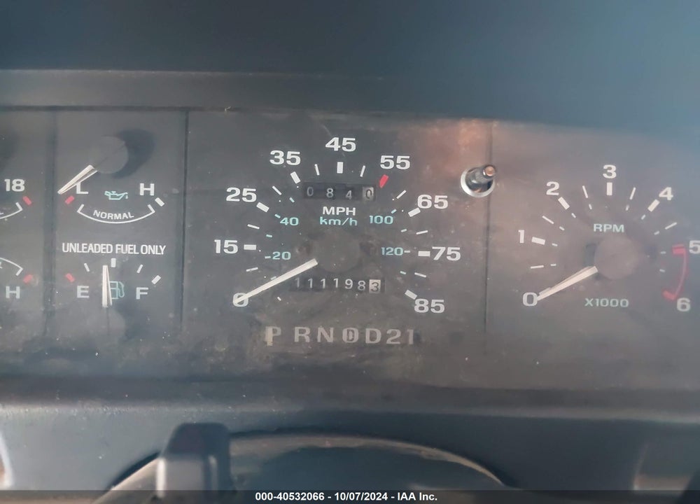 1994 FORD RANGER SUPER CAB VIN: 1FTDR15XXRPC60882