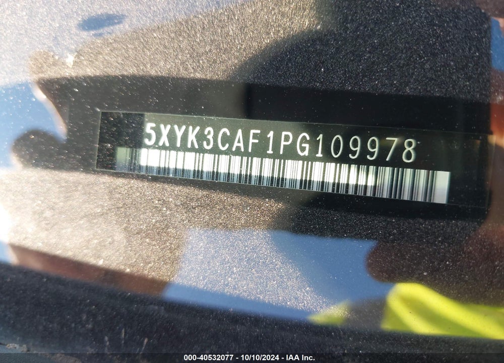 2023 KIA SPORTAGE EX VIN: 5XYK3CAF1PG109978