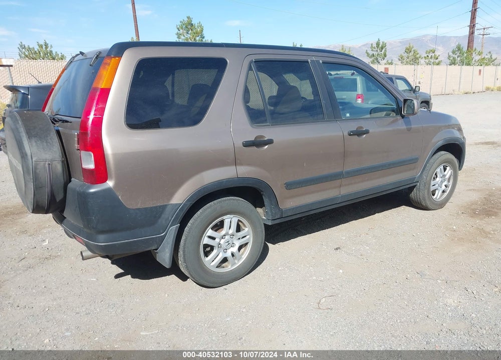 2004 HONDA CR-V EX VIN: JHLRD78814C025995