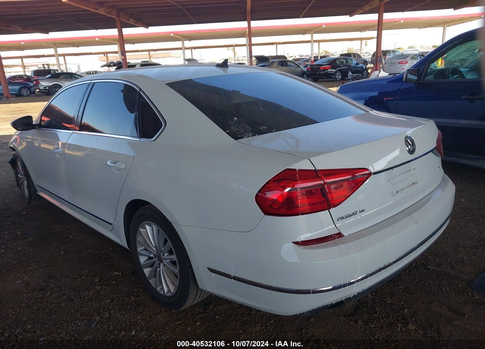 2016 VOLKSWAGEN PASSAT 1.8T SE VIN: 1VWBT7A35GC030439