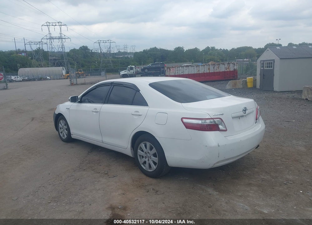 2007 TOYOTA CAMRY HYBRID VIN: 4T1BB46K57U022237