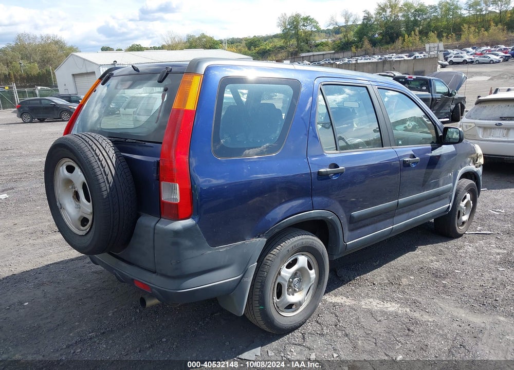2004 HONDA CR-V LX VIN: JHLRD68404C018110