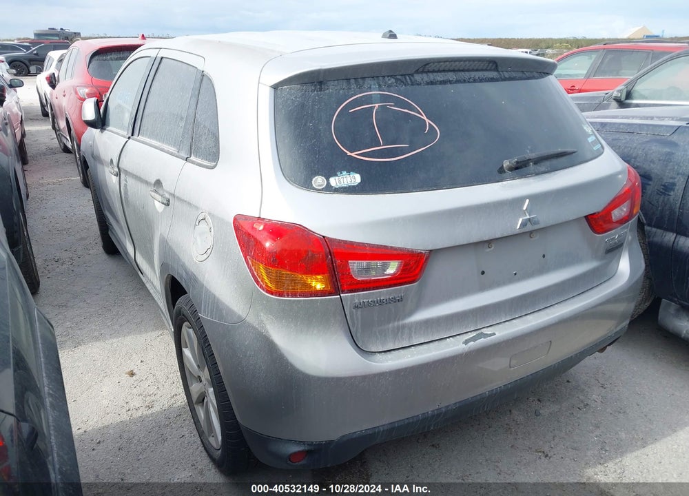 2015 MITSUBISHI OUTLANDER SPORT ES VIN: 4A4AP3AU7FE003775