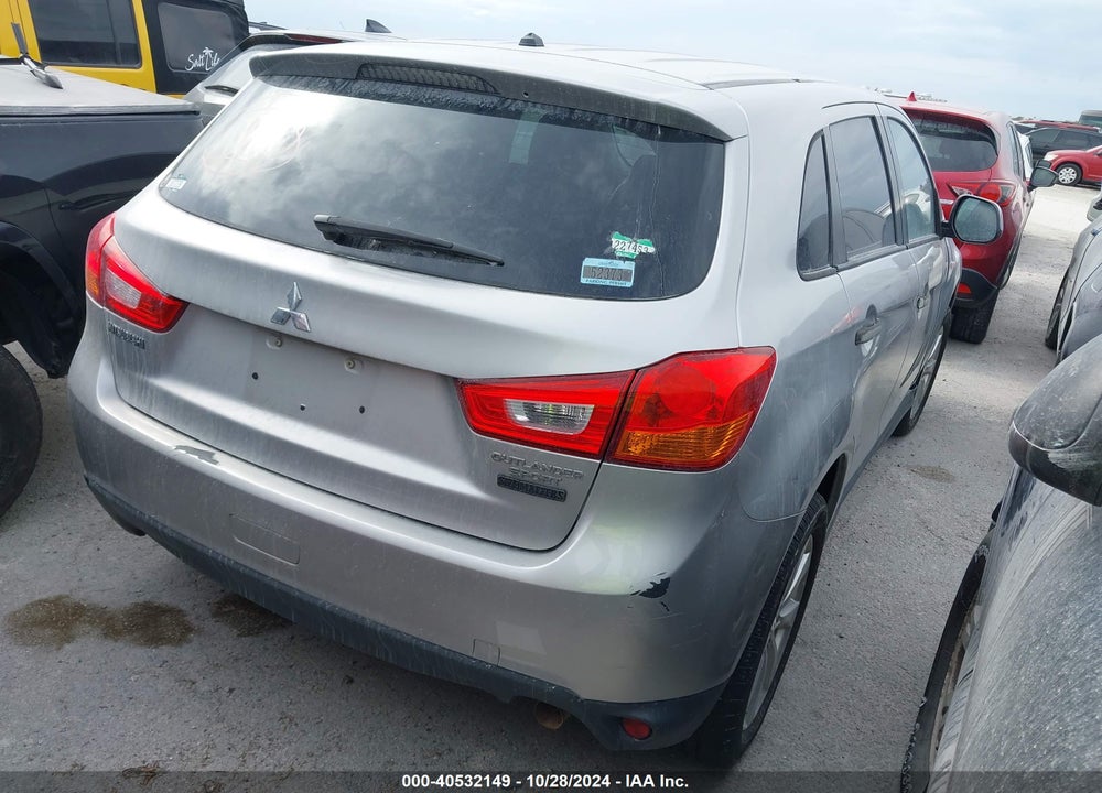 2015 MITSUBISHI OUTLANDER SPORT ES VIN: 4A4AP3AU7FE003775
