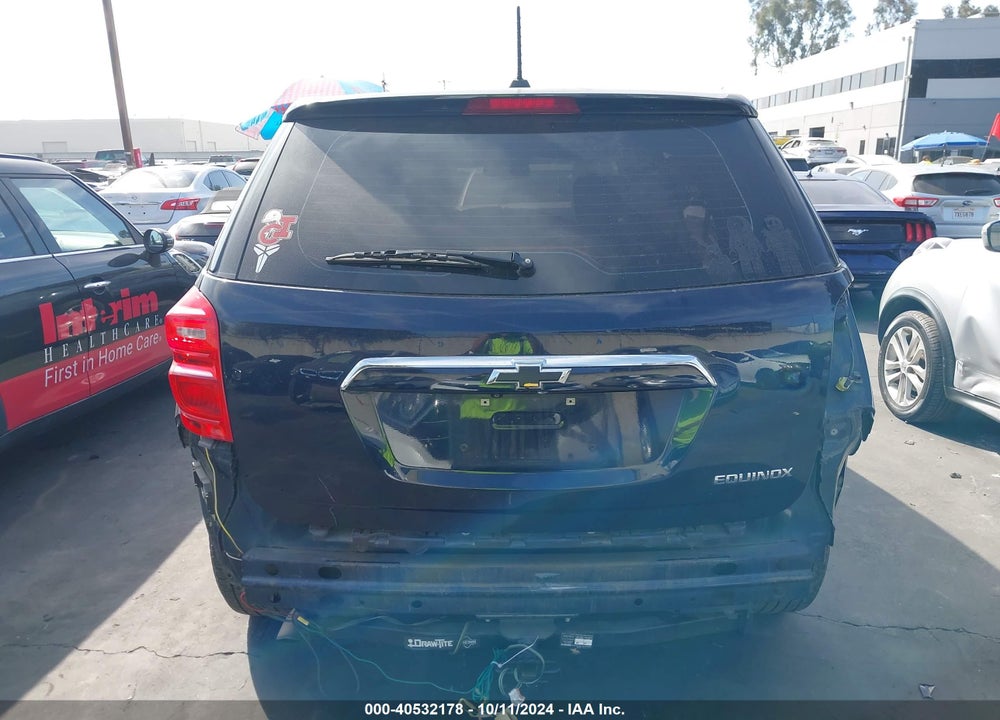 2016 CHEVROLET EQUINOX LS VIN: 2GNALBEKXG1182491