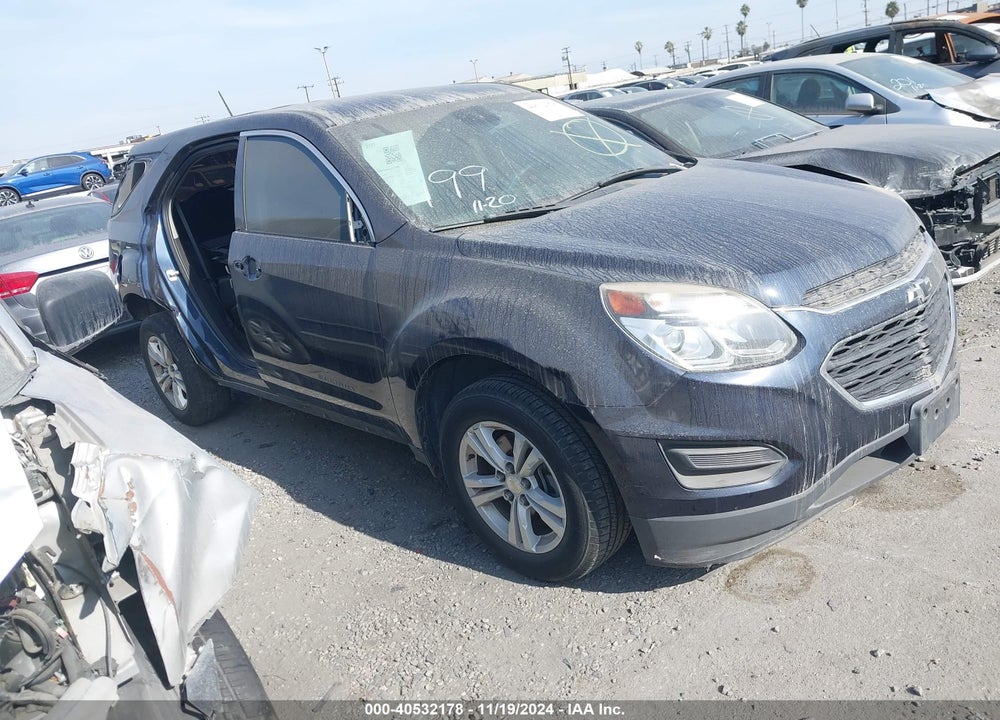 2016 CHEVROLET EQUINOX LS VIN: 2GNALBEKXG1182491