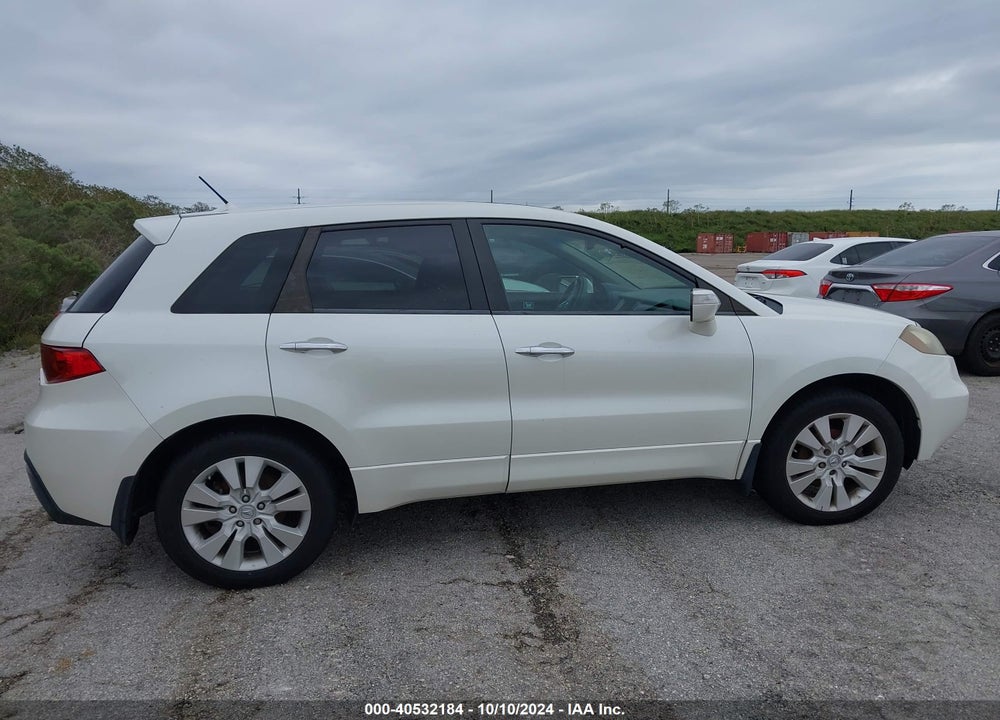 2011 ACURA RDX VIN: 5J8TB1H22BA001099