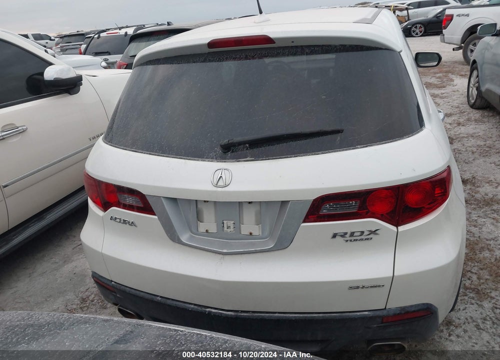 2011 ACURA RDX VIN: 5J8TB1H22BA001099