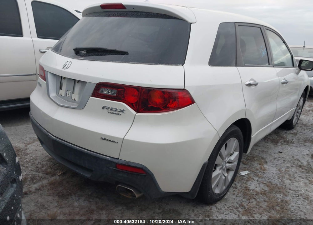 2011 ACURA RDX VIN: 5J8TB1H22BA001099