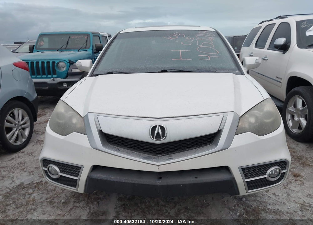 2011 ACURA RDX VIN: 5J8TB1H22BA001099