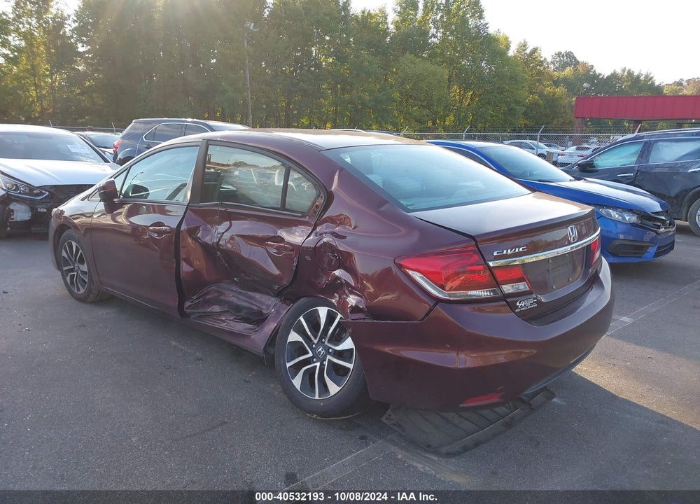 2015 HONDA CIVIC EX VIN: 19XFB2F89FE219696