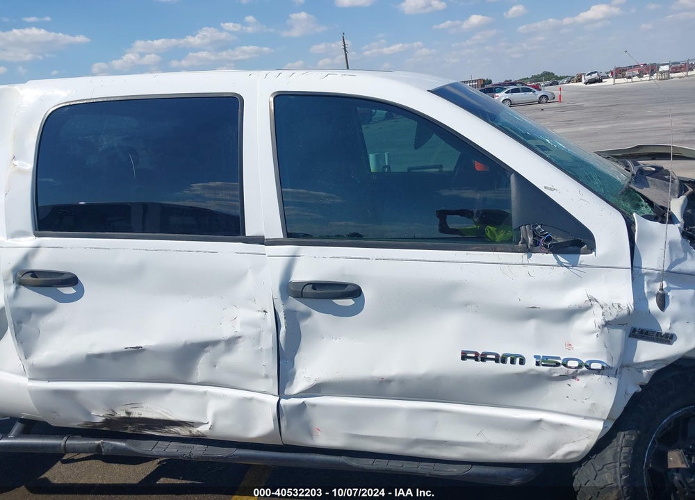 2007 DODGE RAM 1500 SLT VIN: 3D7KS19D67G837846