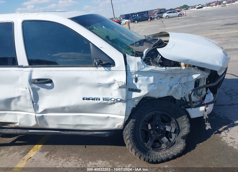 2007 DODGE RAM 1500 SLT VIN: 3D7KS19D67G837846