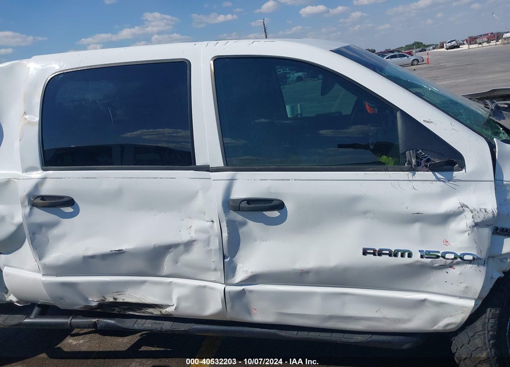 2007 DODGE RAM 1500 SLT VIN: 3D7KS19D67G837846