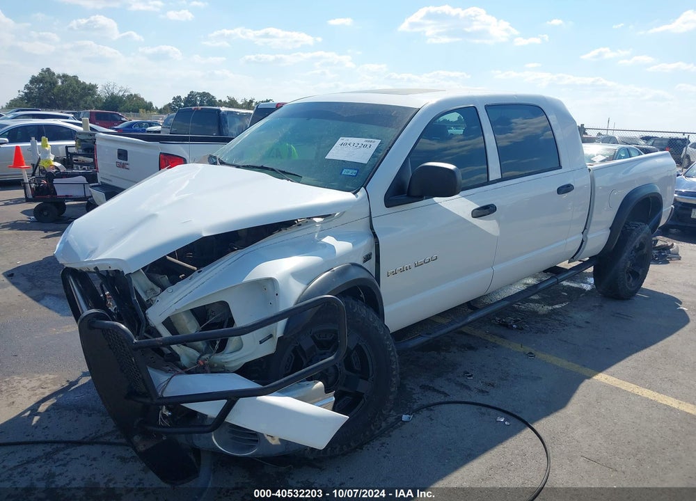 2007 DODGE RAM 1500 SLT VIN: 3D7KS19D67G837846