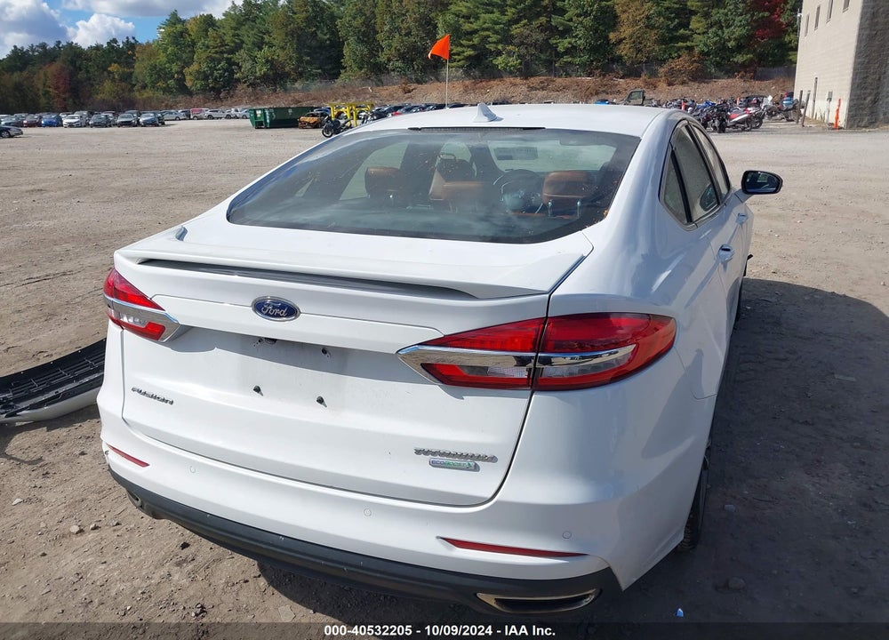 2020 FORD FUSION TITANIUM VIN: 3FA6P0K91LR173957