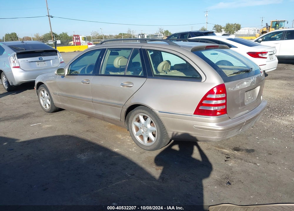 2004 MERCEDES-BENZ C 240 4MATIC VIN: WDBRH81J94F508829