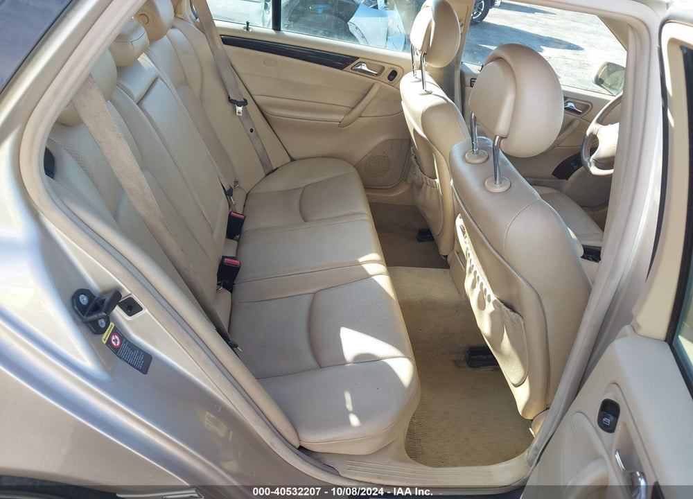 2004 MERCEDES-BENZ C 240 4MATIC VIN: WDBRH81J94F508829