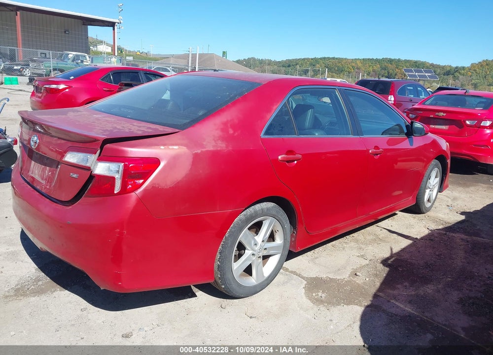 2014 TOYOTA CAMRY SE VIN: 4T1BF1FK5EU753072