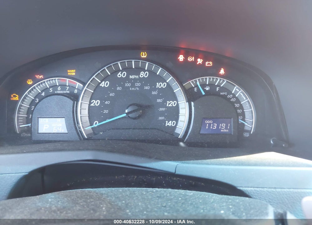 2014 TOYOTA CAMRY SE VIN: 4T1BF1FK5EU753072