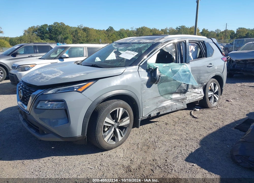 2021 NISSAN ROGUE SL FWD VIN: 5N1AT3CA8MC820442