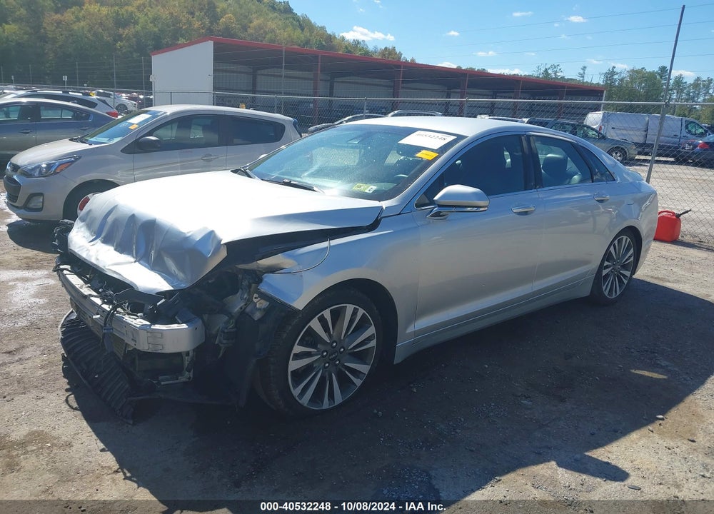 2017 LINCOLN MKZ RESERVE VIN: 3LN6L5E92HR604307