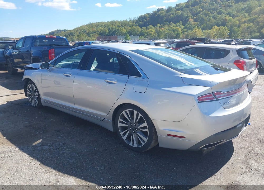 2017 LINCOLN MKZ RESERVE VIN: 3LN6L5E92HR604307
