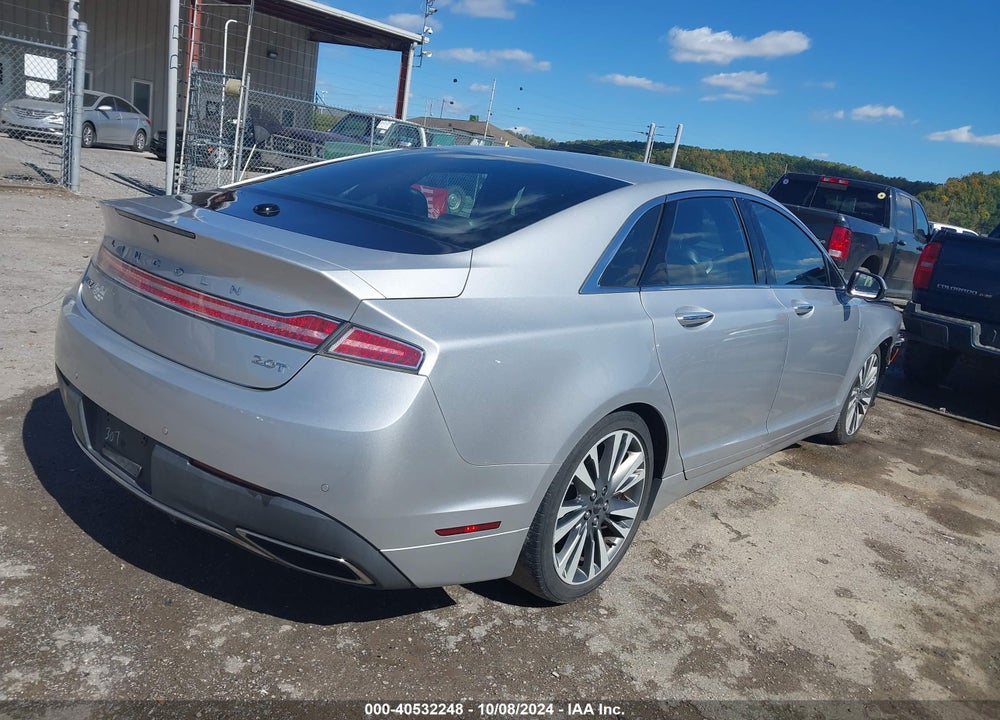 2017 LINCOLN MKZ RESERVE VIN: 3LN6L5E92HR604307