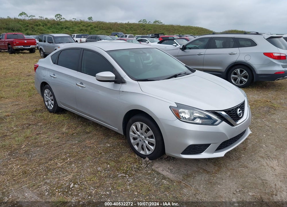 2017 NISSAN SENTRA S VIN: 3N1AB7AP8HY392636