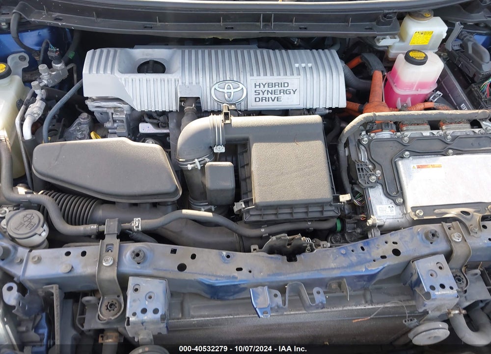 2011 TOYOTA PRIUS TWO VIN: JTDKN3DU5B5316444