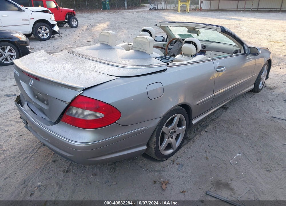2006 MERCEDES-BENZ CLK 500 VIN: WDBTK75J96F174672