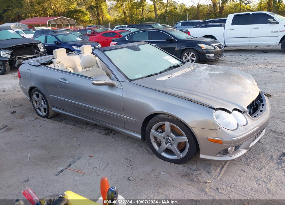 2006 MERCEDES-BENZ CLK 500 VIN: WDBTK75J96F174672