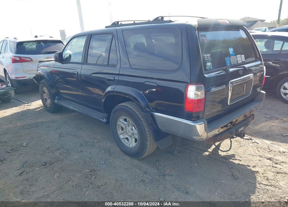 2002 TOYOTA 4RUNNER SR5 V6 VIN: JT3HN86RX20384675