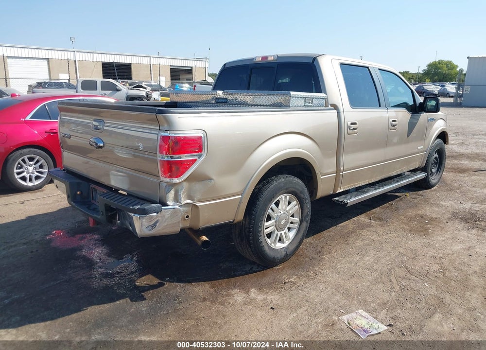 2011 FORD F-150 LARIAT VIN: 1FTFW1CT2BFB64323