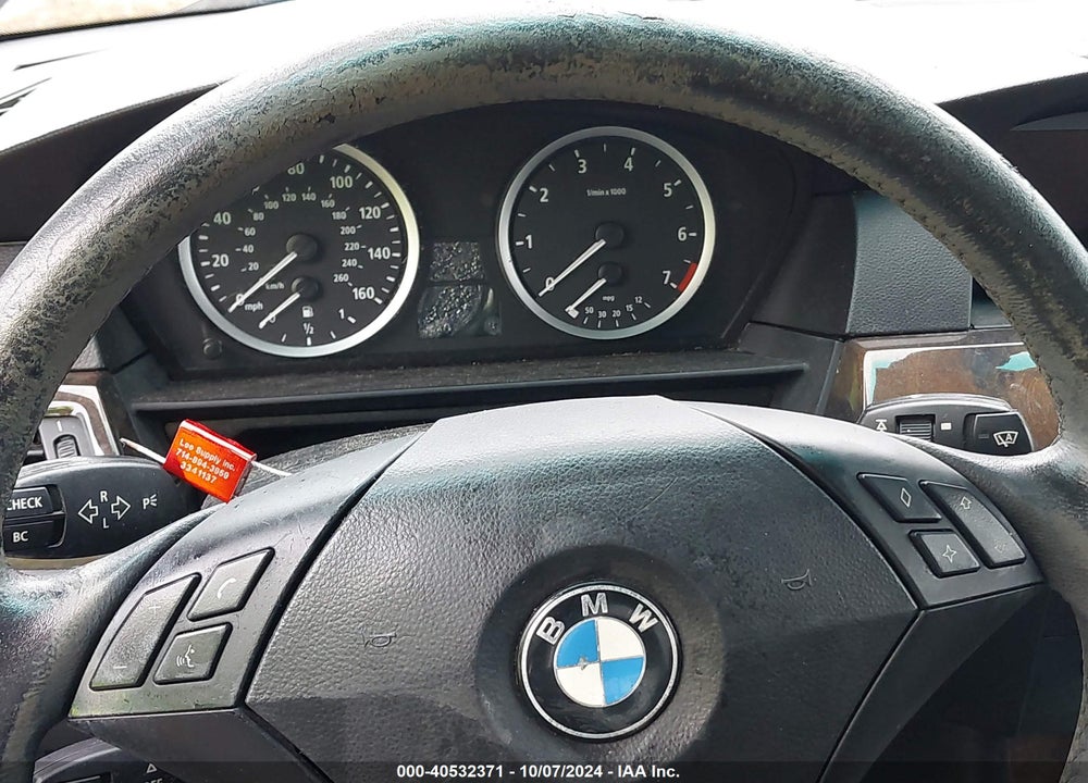 2005 BMW 525I VIN: WBANA53575B864382