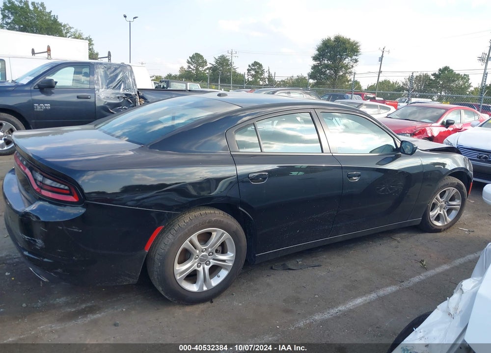 2022 DODGE CHARGER SXT RWD VIN: 2C3CDXBG5NH172780
