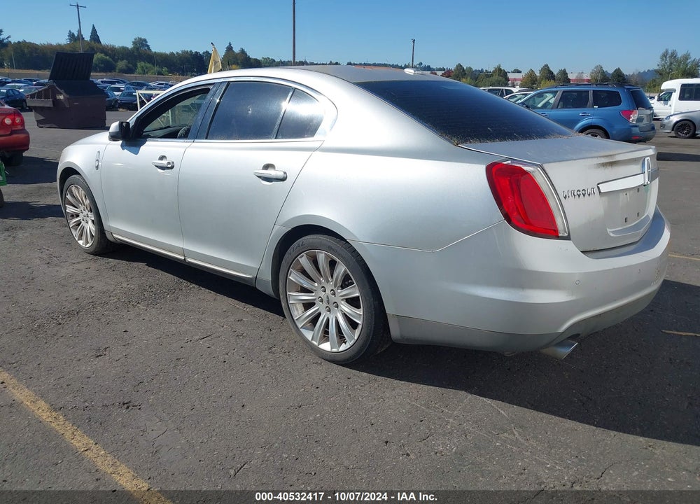 2009 LINCOLN MKS VIN: 1LNHM94R39G612875
