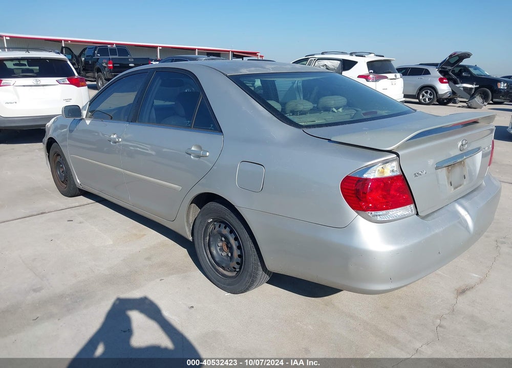 2006 TOYOTA CAMRY LE VIN: 4T1BE32K56U145350