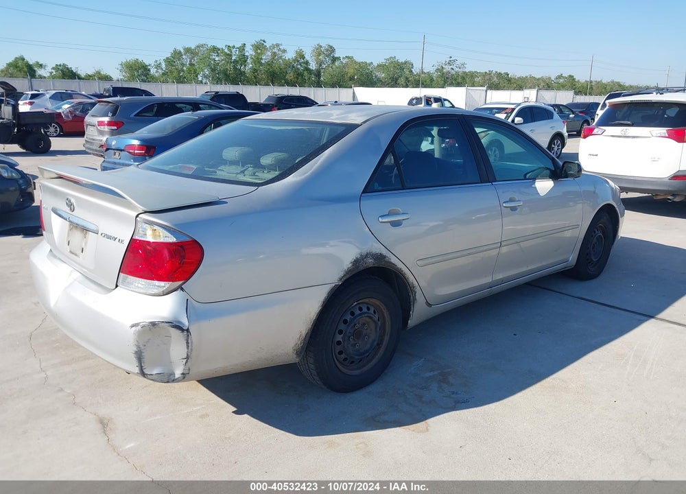 2006 TOYOTA CAMRY LE VIN: 4T1BE32K56U145350