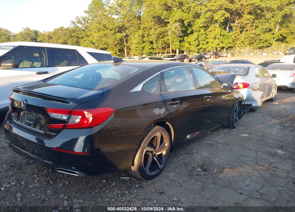 2019 HONDA ACCORD VIN: 1HGCV1F38KA128877