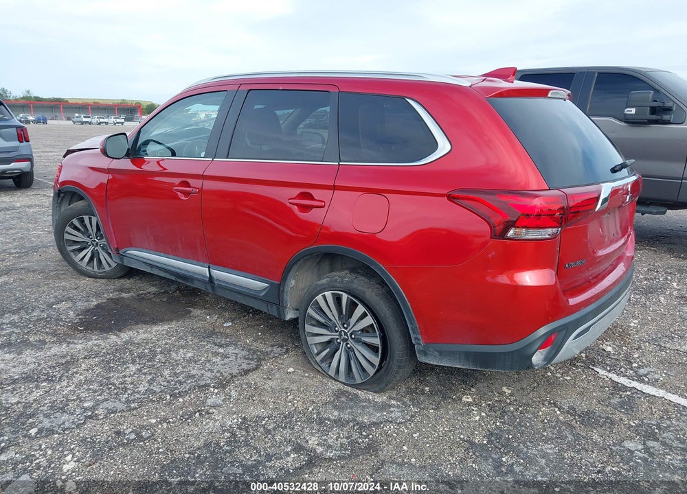 2019 MITSUBISHI OUTLANDER SEL VIN: JA4AD3A36KZ038862