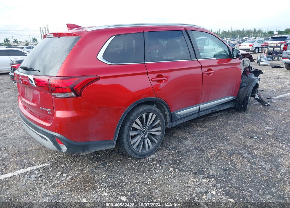 2019 MITSUBISHI OUTLANDER SEL VIN: JA4AD3A36KZ038862