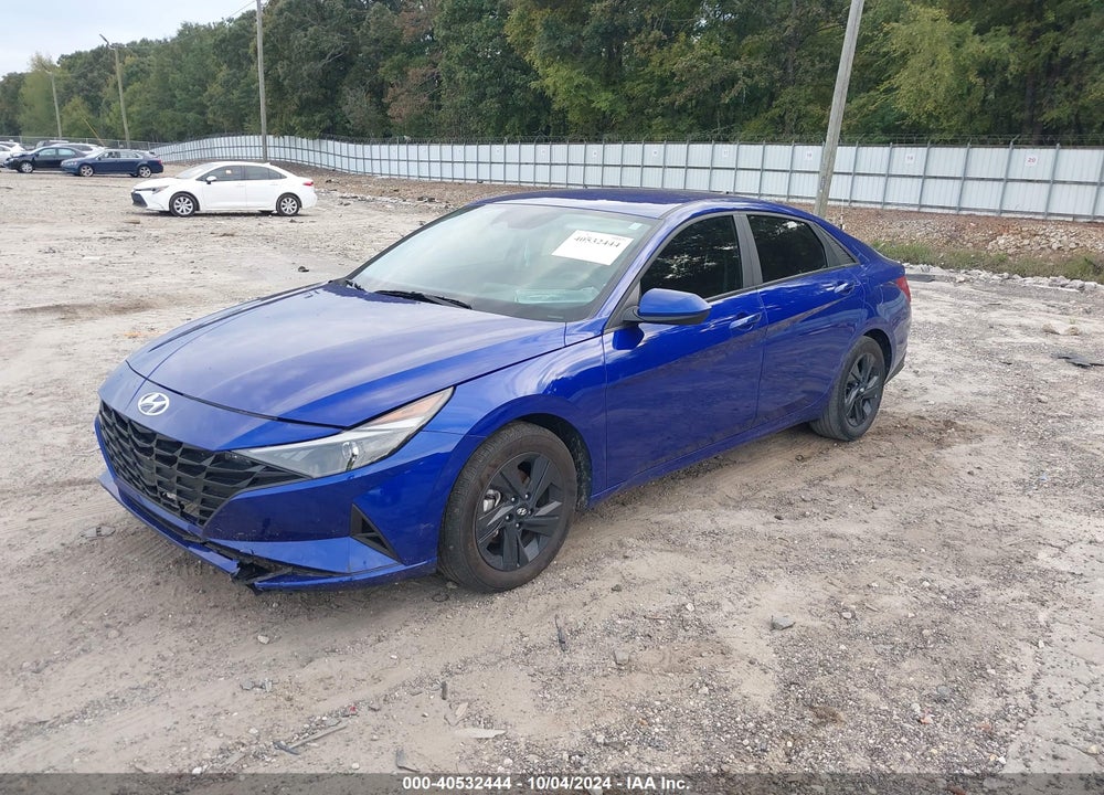 2023 HYUNDAI ELANTRA HYBRID BLUE VIN: KMHLM4AJ3PU083826