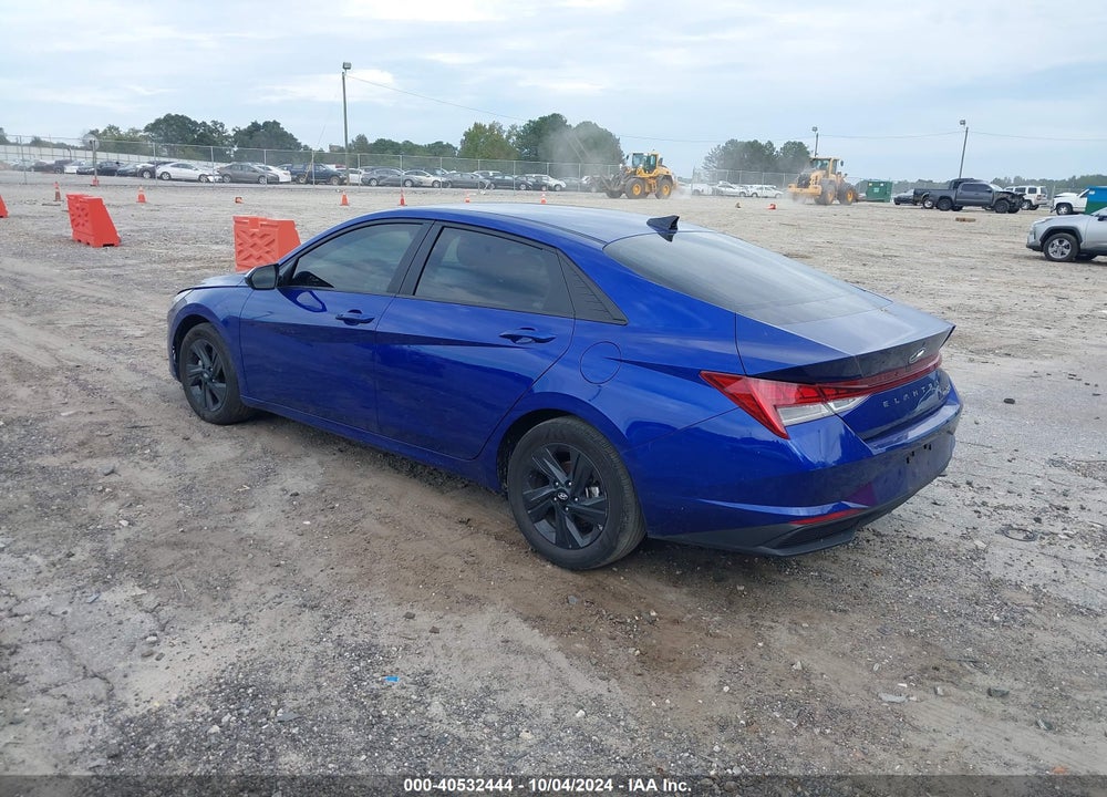 2023 HYUNDAI ELANTRA HYBRID BLUE VIN: KMHLM4AJ3PU083826