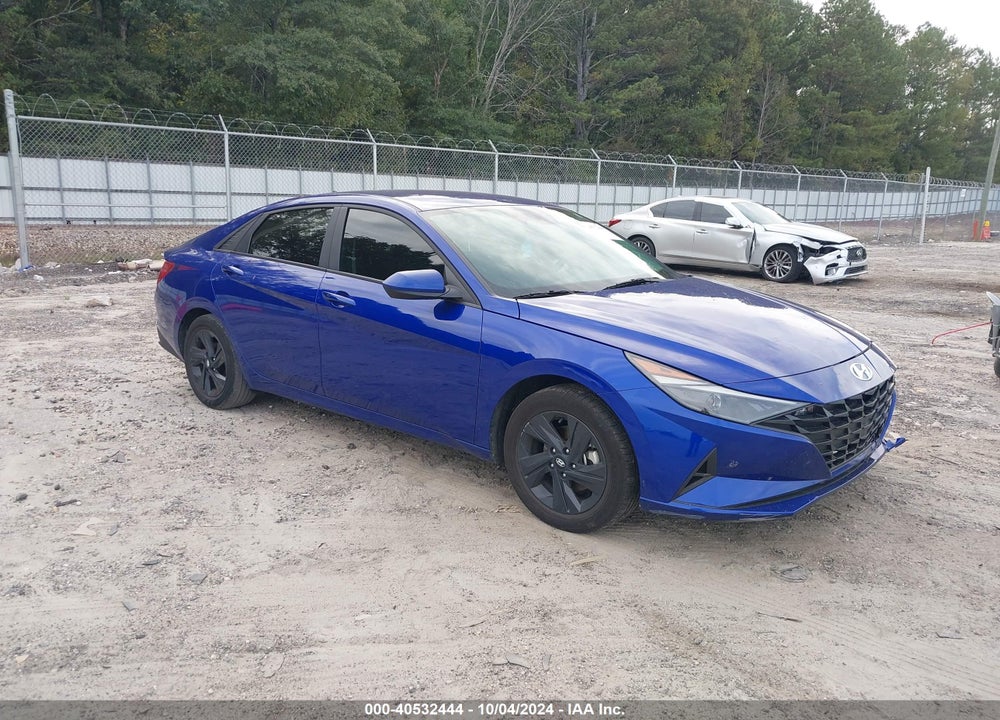 2023 HYUNDAI ELANTRA HYBRID BLUE VIN: KMHLM4AJ3PU083826